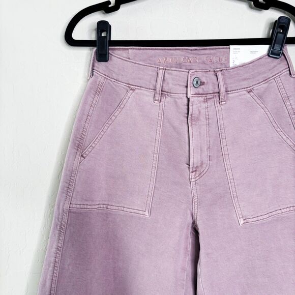 American Eagle Wide Leg Skater Jeans - Picture 4 of 6